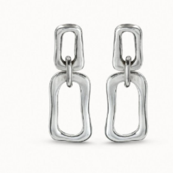 UNO de 50 Jewelry - Uno de 50 earrings in silver.